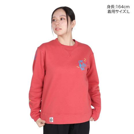 チャムス（CHUMS）（レディース）Disco Time クルーネックトップ スウェットシャツ CH10-1463-R129 トレーナーの画像