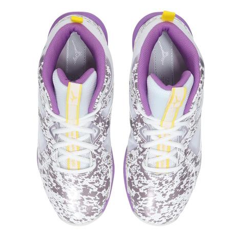 ミズノ（MIZUNO）（メンズ、レディース）スタジオシューズ ウエーブダイバース LG4 Ltd フィットネス K1GF247551の画像