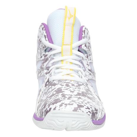 ミズノ（MIZUNO）（メンズ、レディース）スタジオシューズ ウエーブダイバース LG4 Ltd フィットネス K1GF247551の画像
