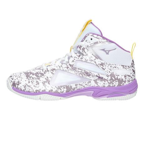 ミズノ（MIZUNO）（メンズ、レディース）スタジオシューズ ウエーブダイバース LG4 Ltd フィットネス K1GF247551の画像