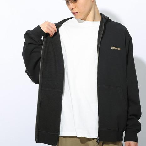 ペンドルトン（PENDLETON）（メンズ、レディース）フレンチテリー バックプリント 長袖ジップアップフーディー 19807036 BLK_8