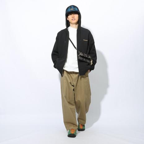 ペンドルトン（PENDLETON）（メンズ、レディース）フレンチテリー バックプリント 長袖ジップアップフーディー 19807036 BLK_9