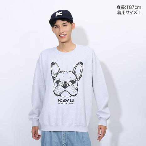 KAVU（カブー） （メンズ）ドッグスウェットシャツ 19823040