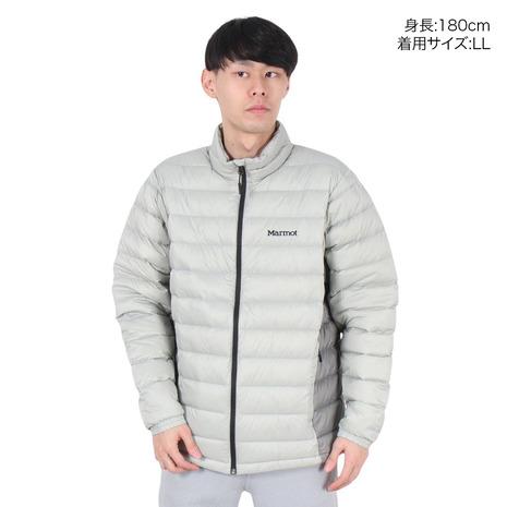 美品 マムートMAMMUT フィルパワー750 刺繍ロゴダウンジャケット Marmot（マーモット） （メンズ）ダウン アウター 750フィルパワー