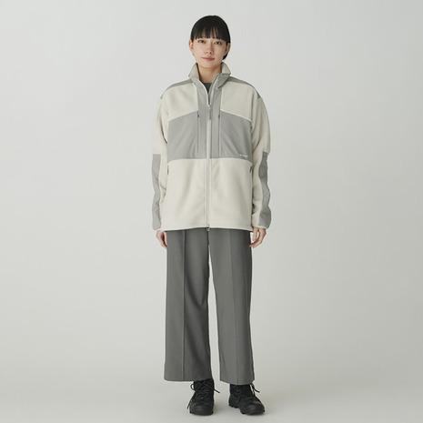 スノーピーク（snow peak）（メンズ、レディース）フルジップ Double Face フリースジャケット SW-24AU007 IVの画像