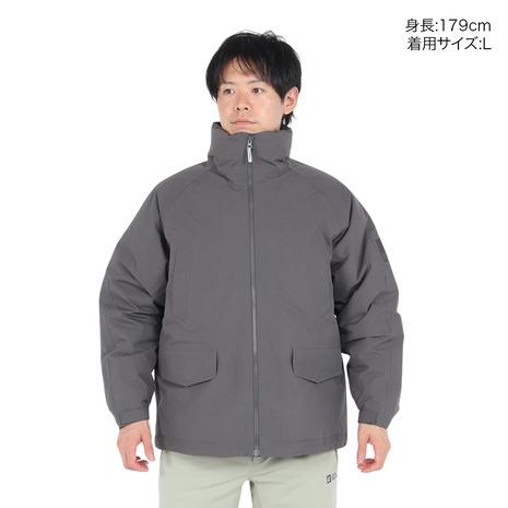 Jack Wolfskin / ダウンジャケット/XL/ポリエステル/GRY/無地 Jack Wolfskin（ジャックウルフスキン） ジャックウルフスキン