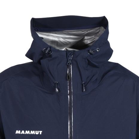 Mammut - マムート　ハードシェル　シェル　水色　ブルー フィールドでも街でも常備したい、マムートの軽量コンパクトな