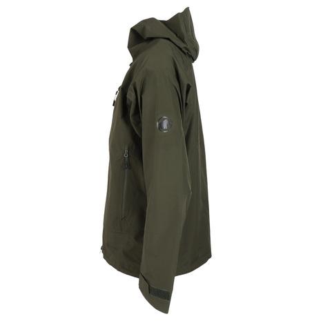 マムート 美品 アヤコ フーデッド ジャケット 1010-27550 カーキ系 MAMMUT（マムート） （メンズ）EUROサイズ アウター アヤコ プロ 2.0