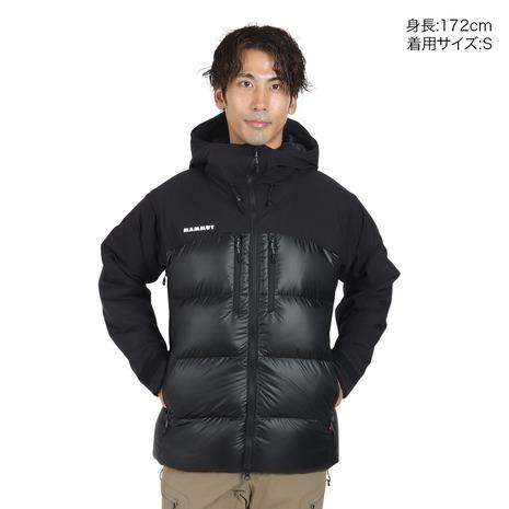 MAMMUT フード付きダウンジャケット Mサイズ　ブラック フード付きダウンジャケット Mサイズブラック