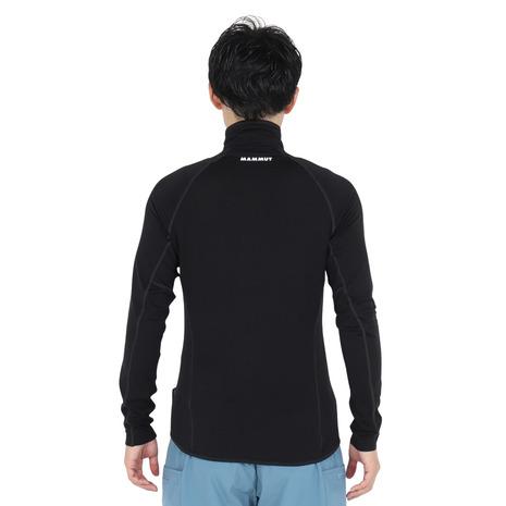マムート メンズ エナジー ライト ミッドレイヤー ハーフ ジップ プル アジアンフィット アウトドアウェア トップス ブラック 黒 シルバー 送料無料 Mammut 1014-05501 MAMMUT（マムート） （メンズ）エナジーライトミッドレイヤー ハーフ