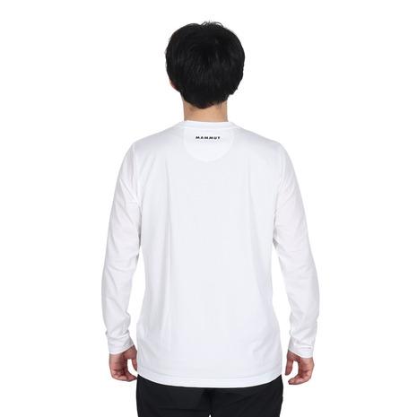 MAMMUT（マムート） （メンズ）長袖 ロンT UVカット QD ロゴプリント