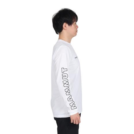 MAMMUT（マムート） （メンズ）長袖 ロンT UVカット QD ロゴプリント