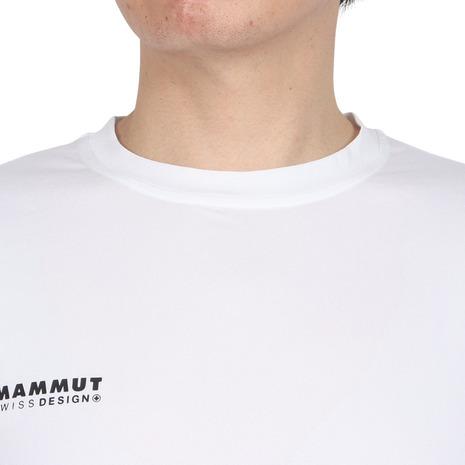 MAMMUT（マムート） （メンズ）長袖 ロンT UVカット QD ロゴプリント