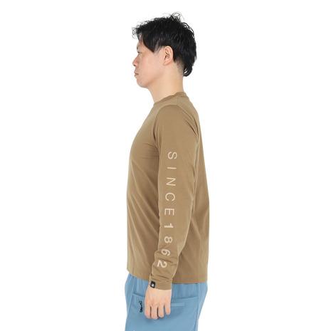 MAMMUT（マムート） （メンズ）長袖Tシャツ QD ロゴプリント ロング