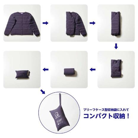 ミズノ（MIZUNO）（レディース）アウター 発熱素材 ブレスサーモ コンパクト ダウンジャケット B2MEB70209_4