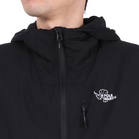 POLEWARDS（POLEWARDS）（メンズ）アウター 中綿 ジャケット エクスコア レッドポイントV3 フーディ PW2SJN04 BLK ブラック 収納袋付_5