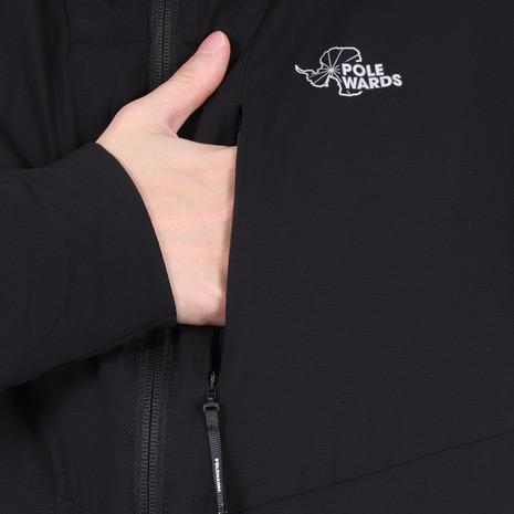 POLEWARDS（POLEWARDS）（メンズ）アウター 中綿 ジャケット エクスコア レッドポイントV3 フーディ PW2SJN04 BLK ブラック 収納袋付_8