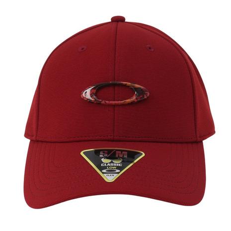 90s USA製 OAKLEY オークリーキャップ 赤 限定品 OAKLEY