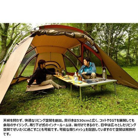 snow peak（スノーピーク） テントセット キャンプ 4〜6人用 野遊び