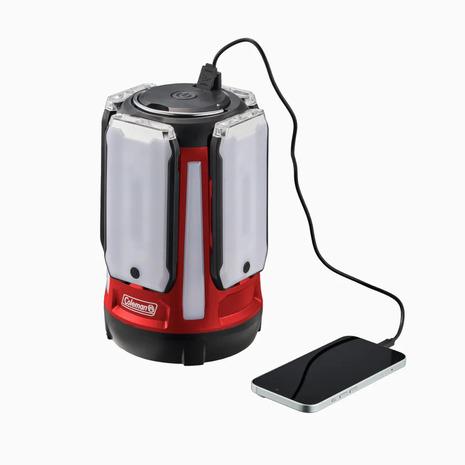 Coleman（コールマン） クアッドマルチパネルランタンplus レッド