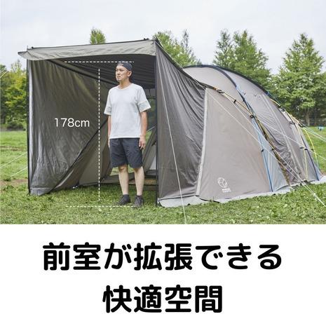 WHOLE EARTH（ホールアース） テント 3〜4人用 防虫テント アース