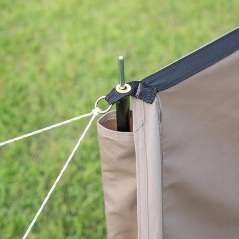 WHOLE EARTH（ホールアース） タープ キャンプ 陣幕 風よけ アース