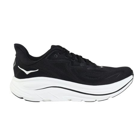 ホカ（HOKA）（メンズ）ランニングシューズ ジョギングシューズ クリフトン 10 ブラック ホワイト 1162030-BWHT スニーカー ウォーキング 超軽量 クッション性の画像