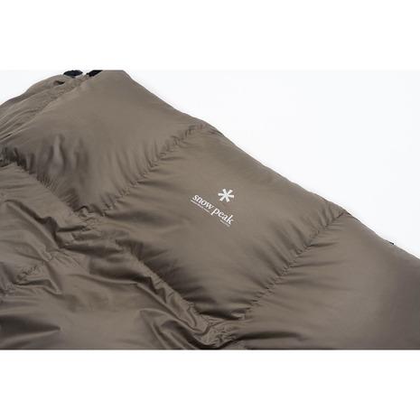 snow peak（スノーピーク） シュラフ 寝袋 封筒型 キャンプ ダウン