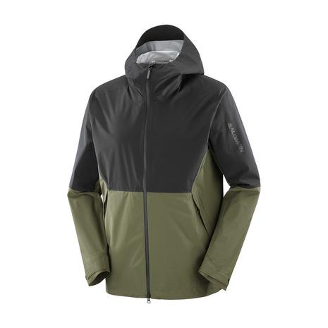 SALOMON（サロモン） （メンズ）レインジャケット 雨具 防水 OUTERPATH
