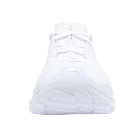 アンダーアーマー（UNDER ARMOUR）（レディース）ランニングシューズ ジョギングシューズ ベロシティ 4 ホワイト ピンク 3027586 105 スニーカーの画像