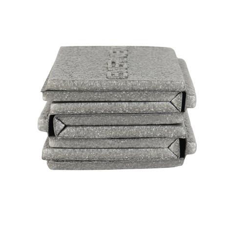 EVERNEW（エバニュー） コンパクト 折りたたみマット EBY462 GRY : L