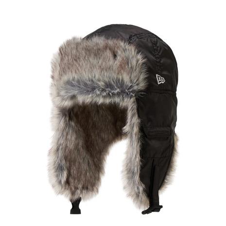 ニューエラ トラッパー メンズ レディース 帽子 フライトキャップ 保温 撥水 フリース 14707014 NEW ERA 無地 ブランド スポーツ 冬 アウトドア NEW ERA（ニューエラ） （メンズ、レディース）帽子 トラッパー Dogear