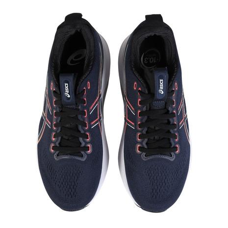 アシックス（ASICS）（メンズ）ランニングシューズ ジョギングシューズ GEL-KAYANO 32 WIDE ネイビー ブラック 1011C051.400 快適性 安定性_1