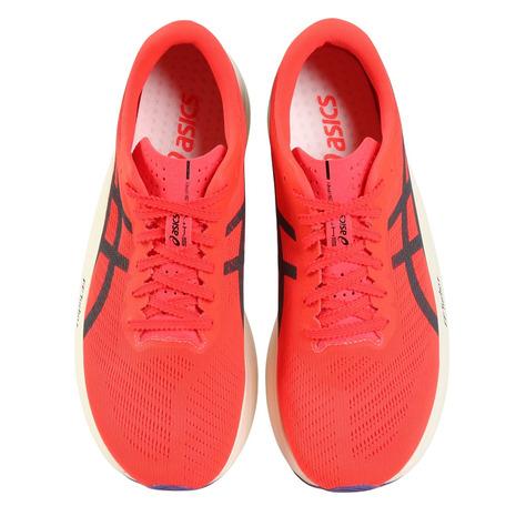 ASICS レッド トレーニングシューズ 日本製　27センチ ASICS（アシックス） （メンズ、レディース）ランニング トレーニング