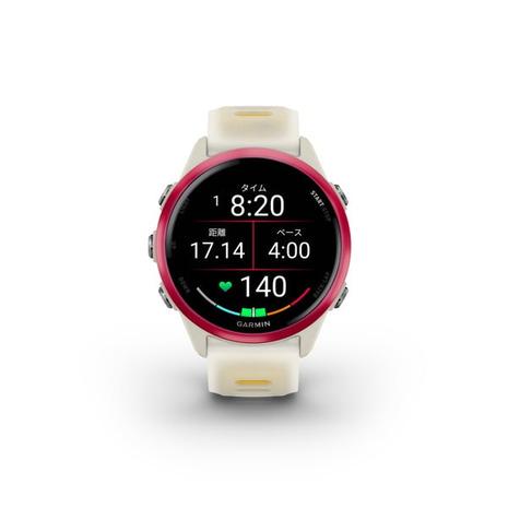 ガーミン（GARMIN）（メンズ、レディース）ランニングGPSウォッチ Forerunner 570 42mm Raspberry 010-02970-32の画像