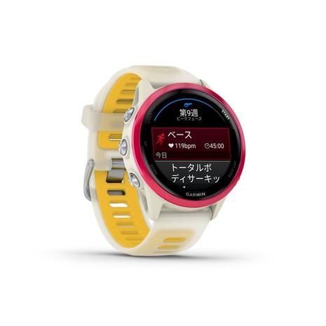 ガーミン（GARMIN）（メンズ、レディース）ランニングGPSウォッチ Forerunner 570 42mm Raspberry 010-02970-32の画像