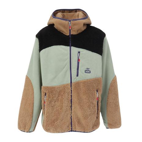 CHUMS（チャムス） （メンズ）ボンディングフリース パネルパーカー