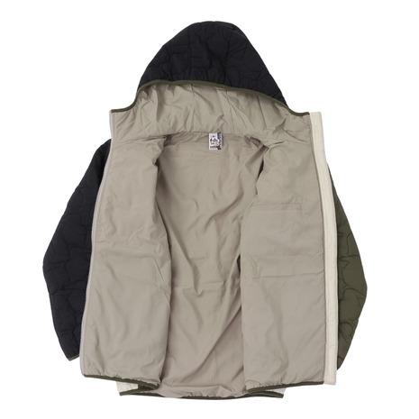 チャムス CHUMS ブービーステッチパテッドパーカー レディース カジュアル 防寒 ウェア アウター パーカー 上着 ロゴ 刺繍 CH14-1468 CHUMS（チャムス） （レディース）ブービー ステッチ パテッド