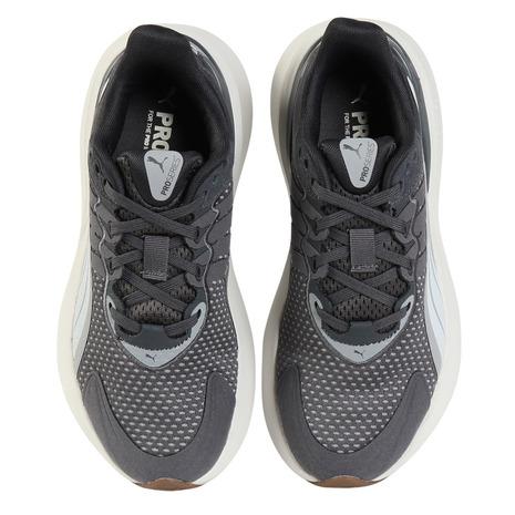 プーマ（PUMA）（レディース）ランニングシューズ ジョギングシューズ パルス プロ プレミアム ダークグレー 31192601 スニーカーの画像