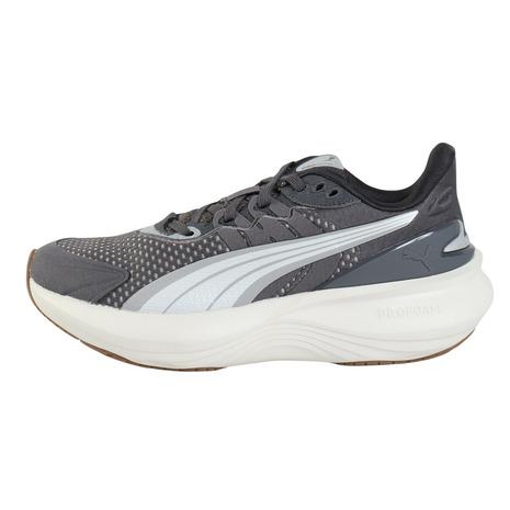 プーマ（PUMA）（レディース）ランニングシューズ ジョギングシューズ パルス プロ プレミアム ダークグレー 31192601 スニーカーの画像