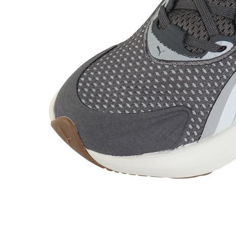 プーマ（PUMA）（レディース）ランニングシューズ ジョギングシューズ パルス プロ プレミアム ダークグレー 31192601 スニーカーの画像
