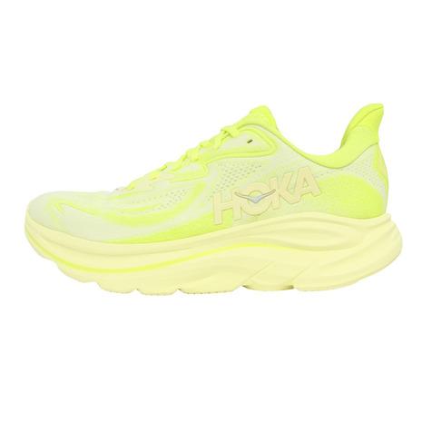 ホカ（HOKA）（メンズ）ランニングシューズ ジョギングシューズ クリフトン 10 イエロー 1162030-NSS スニーカー_5