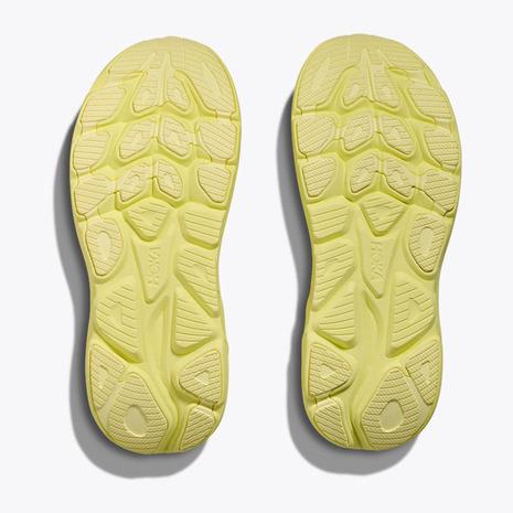 ホカ（HOKA）（レディース）ランニングシューズ ジョギングシューズ クリフトン 10  イエロー 1162031-NSS スニーカーの画像
