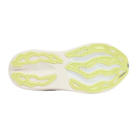 ブルックス（BROOKS）（レディース）ランニングシューズ ジョギングシューズ グリセリンマックス ライトグレー BRW4362 スニーカー シューズの画像