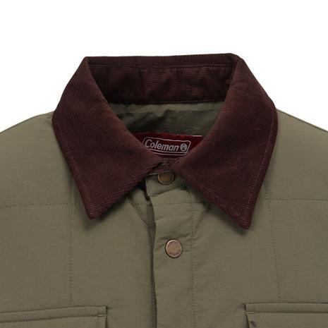 コールマン(Coleman)ナイロンシャツジャケット X1561A KHA(Men’s) Coleman（コールマン） （メンズ）ナイロンシャツジャケット X1561A