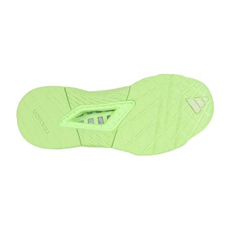 adidas（アディダス） （レディース）ジムシューズ トレーニングシューズ ドロップセット 3 グリーン JR1676 ランニングシューズ ...