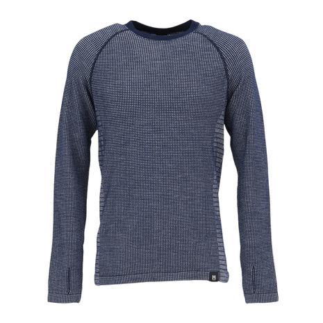 ミレー(Millet)クルーネック フリース ワッフル ウール クルー MIV01905-N7317(Men’s) MILLET（ミレー） ミレー（Millet）（メンズ）クルーネック フリース