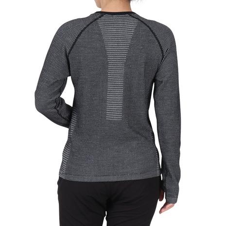 三味線 ミディアムネック - 革に​​破れはありません。 MILLET（ミレー） ミレー（Millet）（レディース）クルーネック