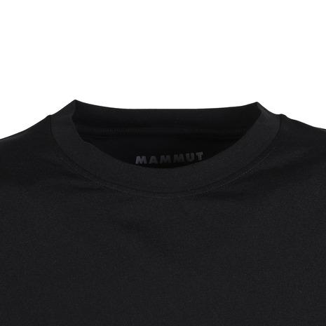 MAMMUT（マムート） （メンズ）長袖Tシャツ ロンT QD ロゴ プリント