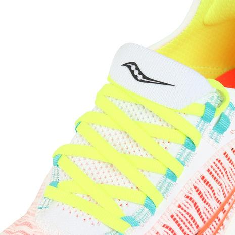 サッカニー（SAUCONY）（メンズ、レディース）エンドルフィン エリート 2 ホワイト S30994-97 WHT/MUTANT スニーカー 部活_10